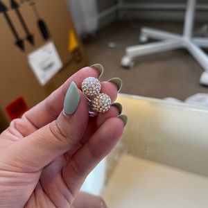 Shimmer 10mm Sparkle Ball Earrings